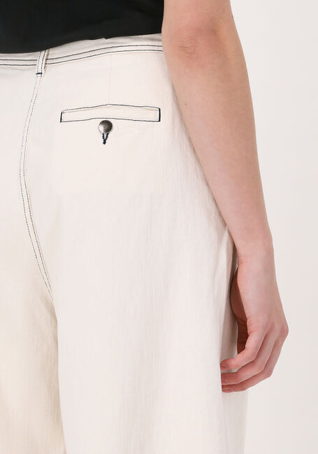 Ecru 10DAYS Weite Hose CONTRAST STITCH CULOTTE - large