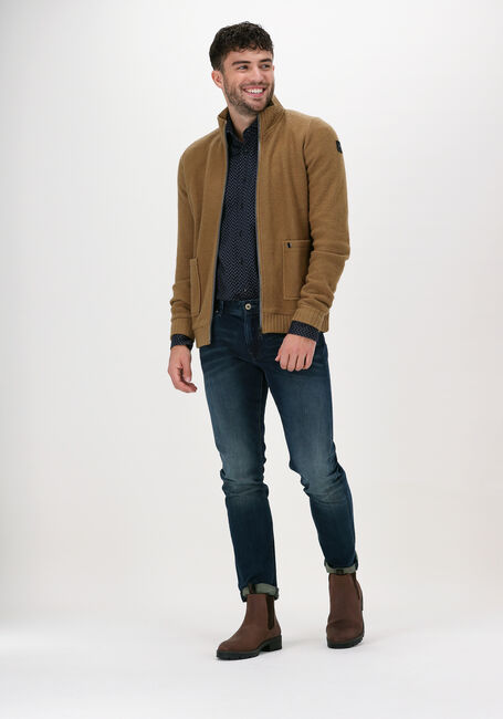 Ocker VANGUARD Strickjacke ZIP JACKET BOILED WOOLW - large