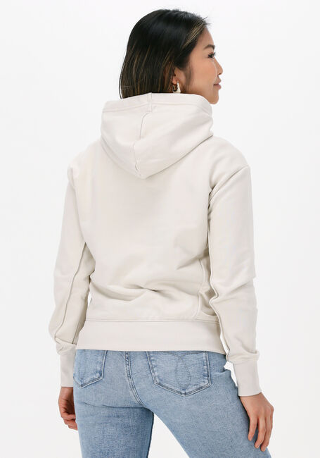 Nicht-gerade weiss CALVIN KLEIN Pullover MONOGRAM LOGO HOODIE WOMEN - large