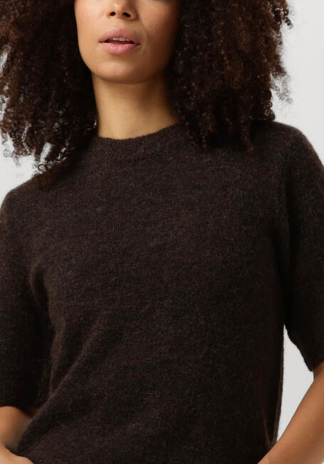 Braune MY ESSENTIAL WARDROBE Pullover TAMMIEMW KNIT PULLOVER SS - large