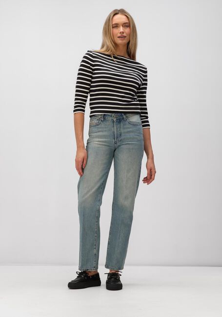 Schwarze TOMMY HILFIGER Top SLIM CODY BOAT-NK 3/4SLV - large