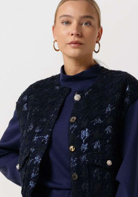 Dunkelblau SEMICOUTURE Gilet Y2WN04 - large