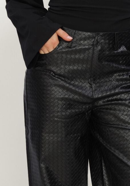 Schwarze REFINED DEPARTMENT Straight leg jeans LADIES WOVEN WIDE LEG JEANS PAYTON - large