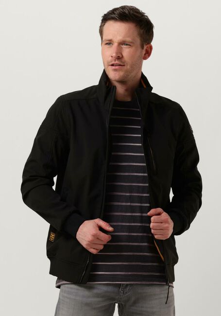Schwarze PME LEGEND Jack BOMBER JACKET SKYGLIDER 3.0 SOFTSHELL - large