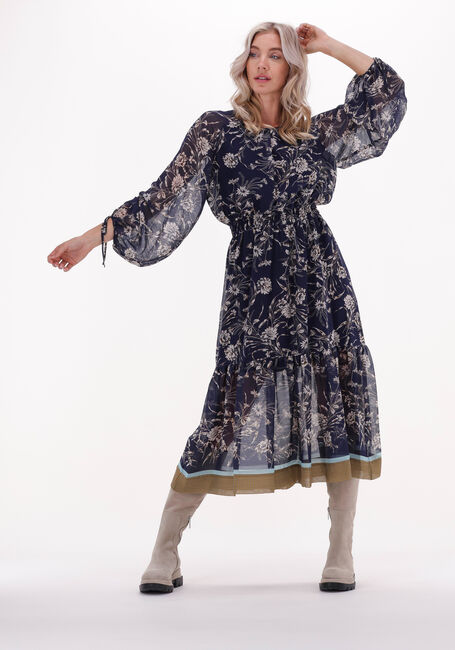 Dunkelblau SEMICOUTURE Midikleid Y2WS23 - large