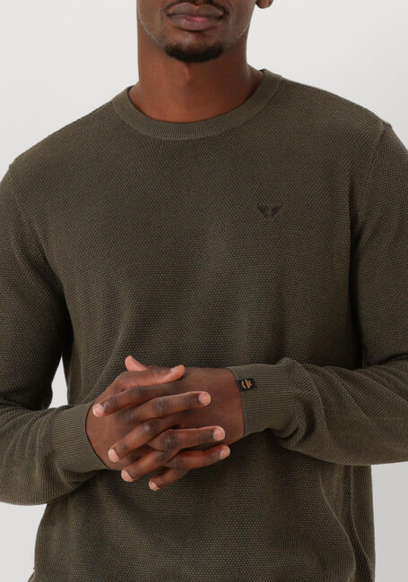 Dunkelgrün PME LEGEND Pullover COTTON MODAL - large