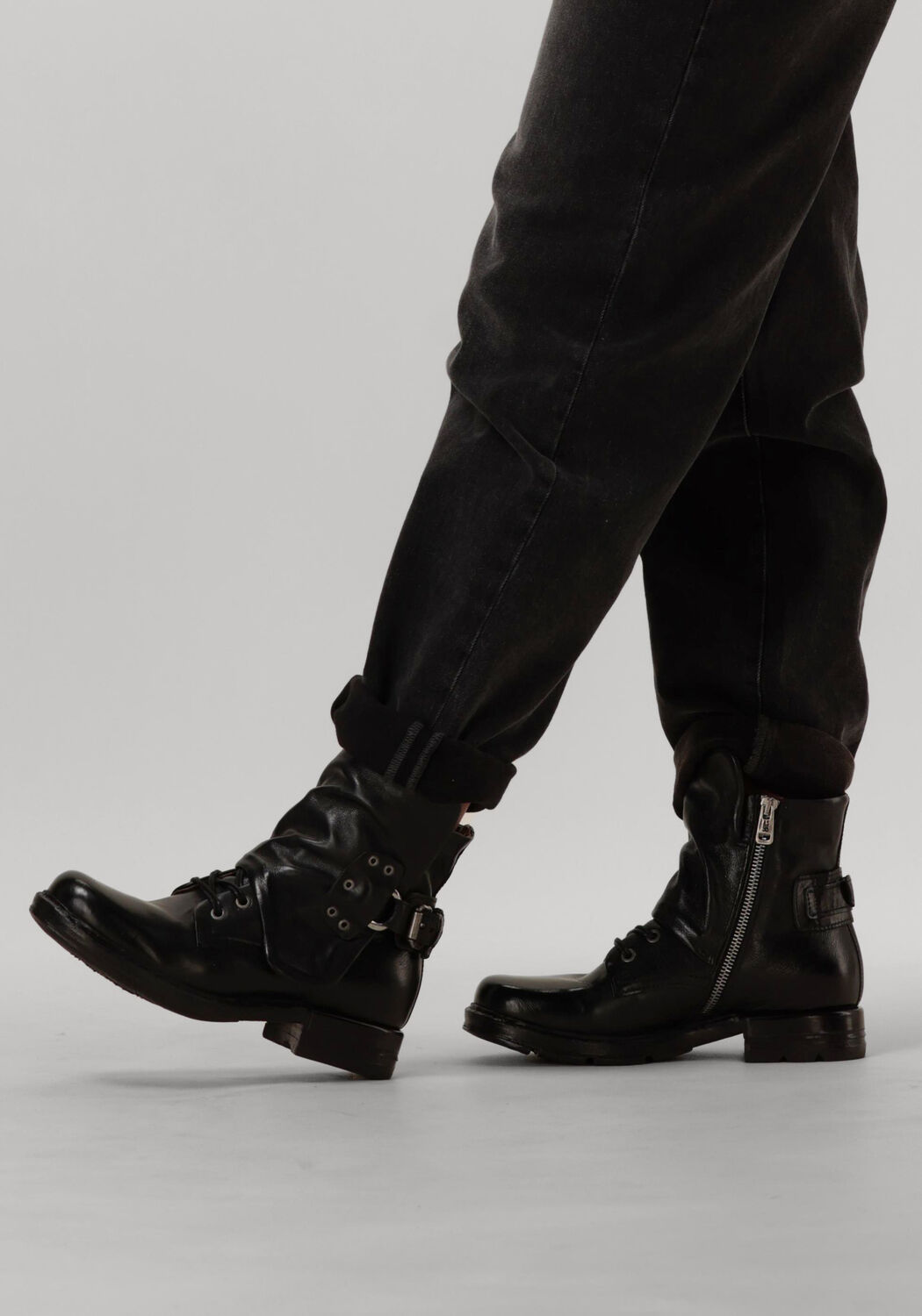 Schwarze A.S.98 Stiefeletten B80221 - large