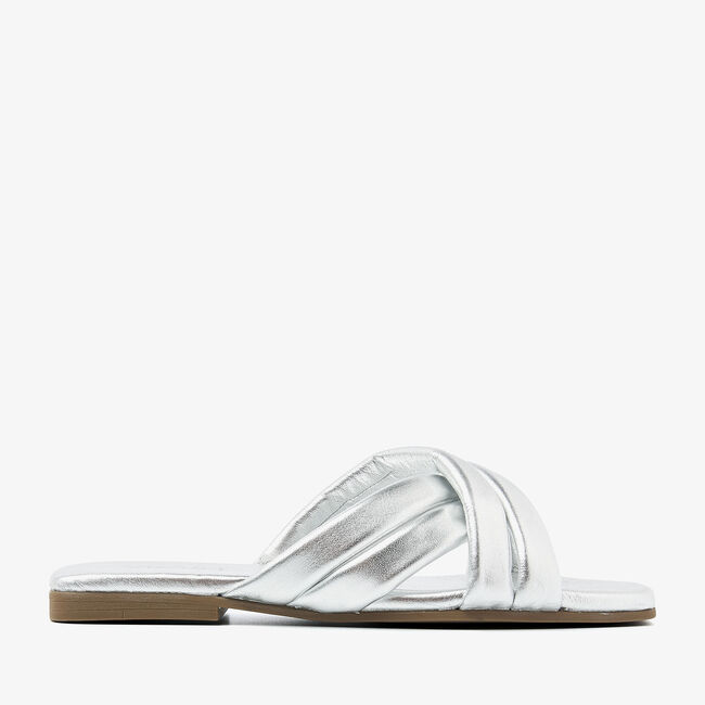 Silberne VIA VAI Pantolette KIKI LOT - large