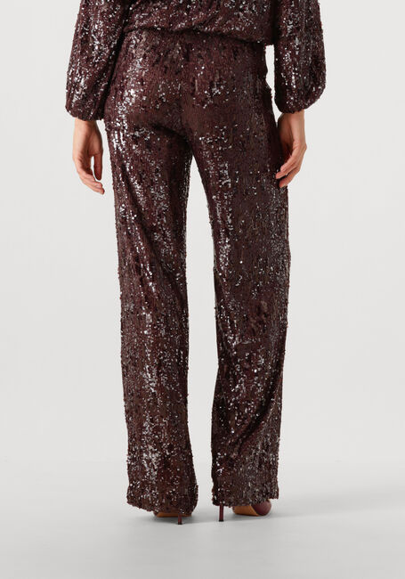 Braune CO'COUTURE Weite Hose SOPHIECC SEQUIN LL PANT - large