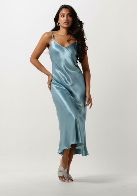 Hellblau GREEK ARCHAIC KORI Midikleid 130512 - large