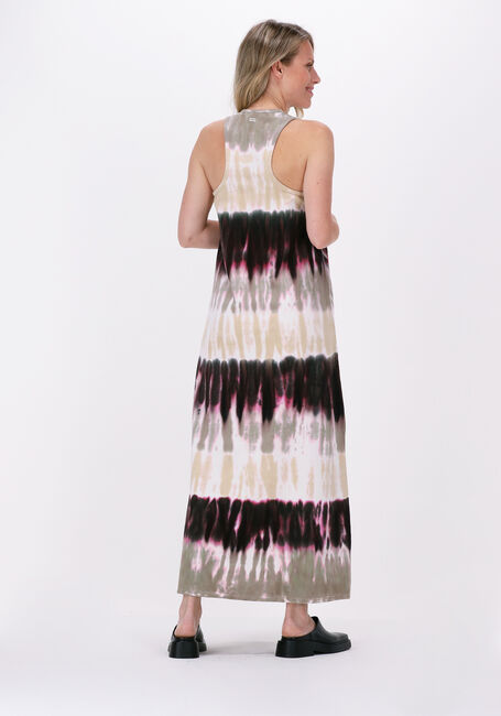Mehrfarbige/Bunte 10DAYS Maxikleid DRESS STRIPE TIE DYE - large