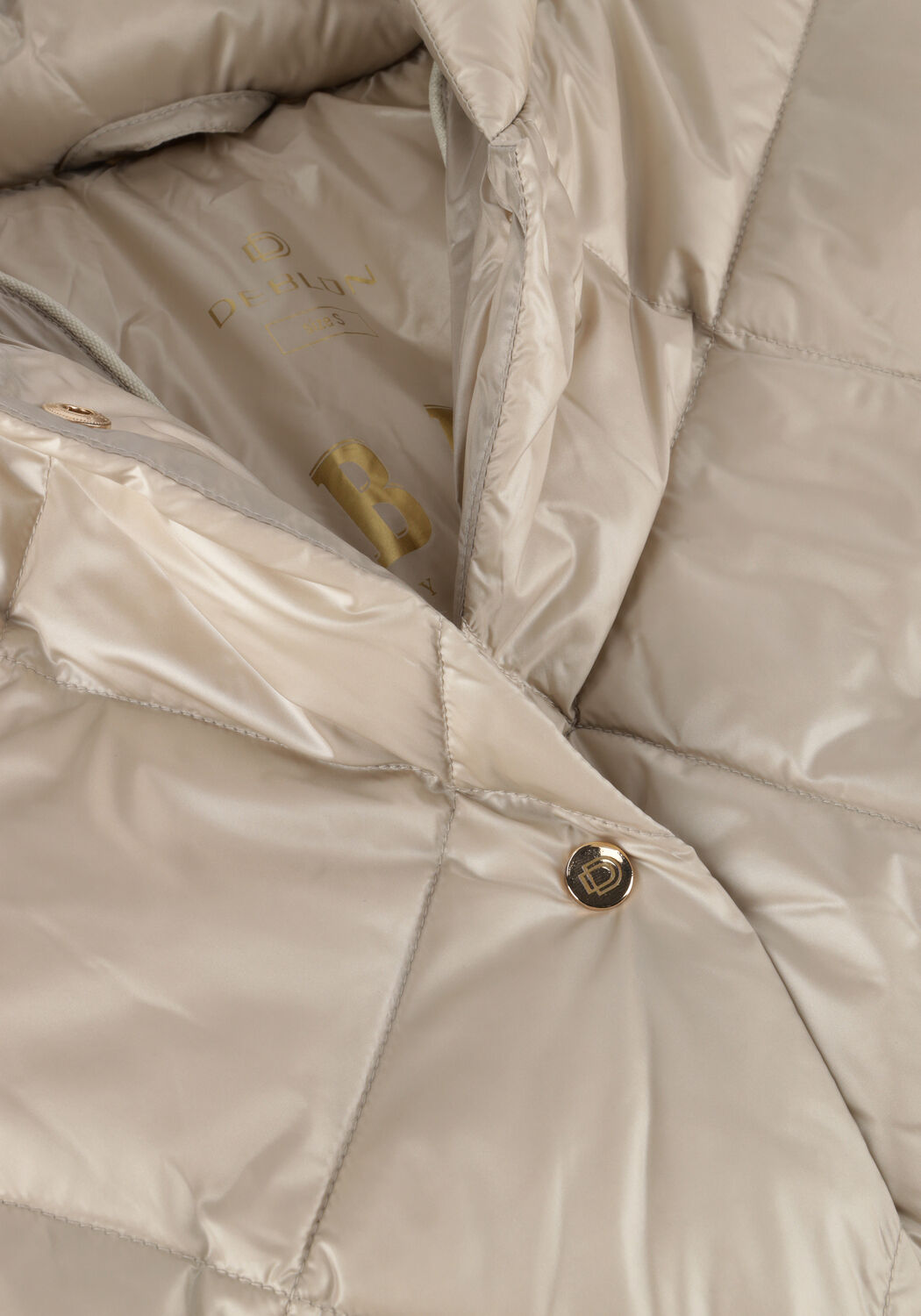 Beige DEBLON SPORTS Wattierte Jack SCARLET - large