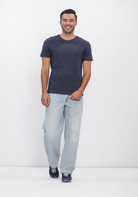 Dunkelblau TOMMY JEANS T-shirt TJM XSLIM JASPE HTR TEE EXT - large
