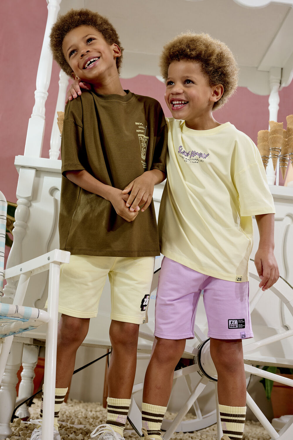 Creme Z8 T-shirt ARNO - large