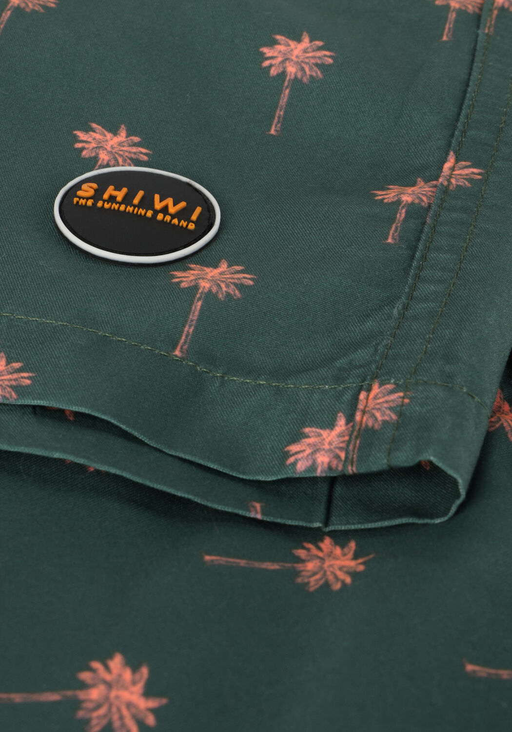 Dunkelgr&uuml;n SHIWI Badehosen SWIM SHORTS SHIWI SCRATCH PALM - large