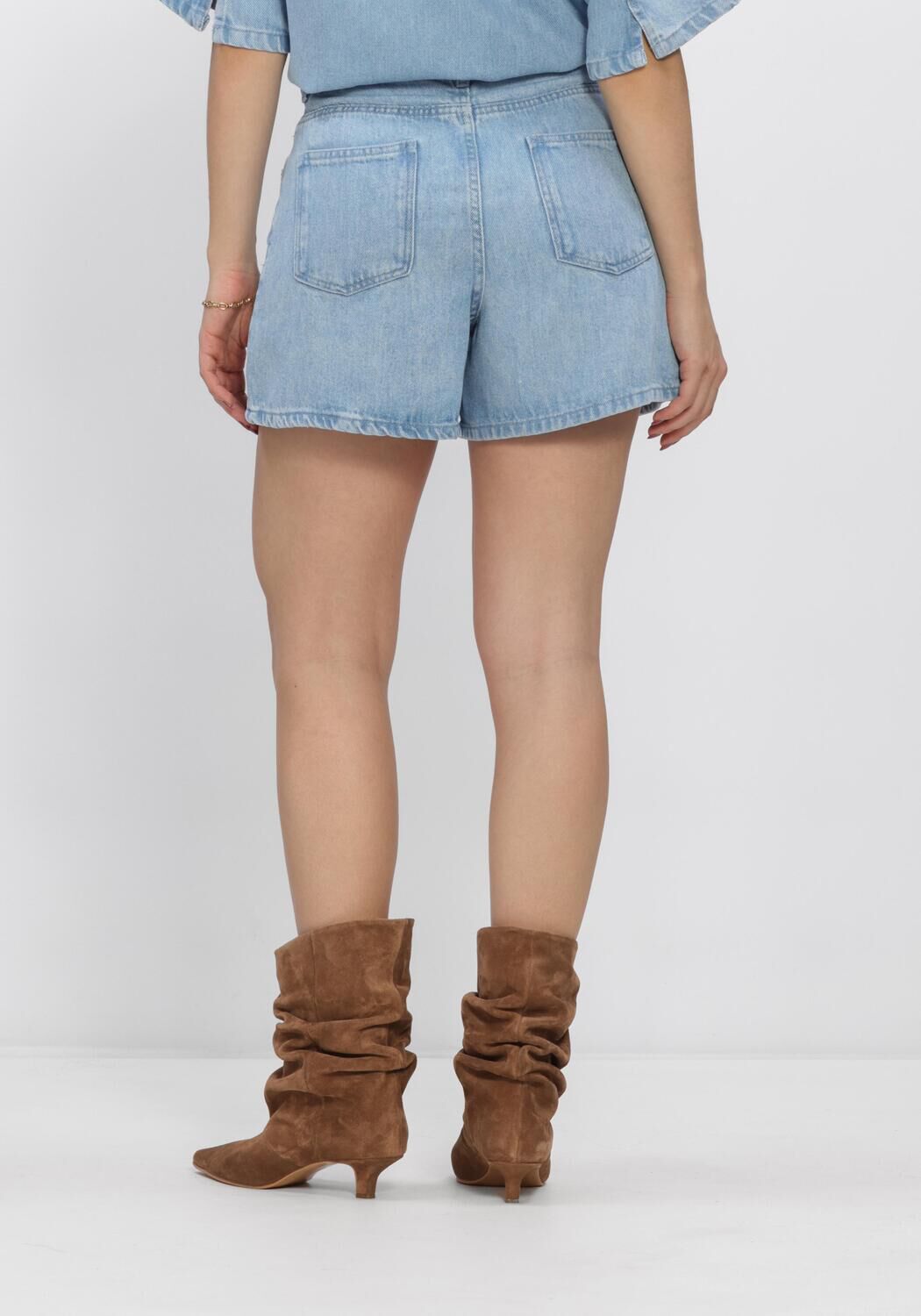 Blaue MSCH COPENHAGEN Hosen MSCHSAPHINA HW SHORTS - large