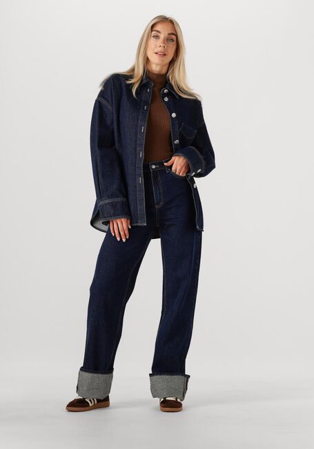 Dunkelblau EDITED Blusen HALEY DENIM SHIRT - large