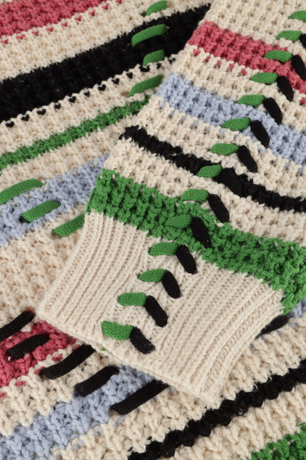 Nicht-gerade weiss OBJECT Pullover OBJTUJA KNIT L/S OZ PULLOVER - large