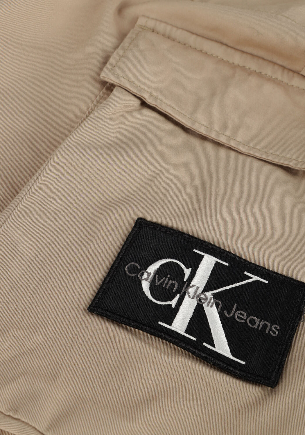 Taupe CALVIN KLEIN Cargohosen SKINNY WASHED CARGO PANT - large