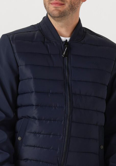 Dunkelblau PURE PATH Wattierte Jack REGULAR FIT PADDED JACKETS - large