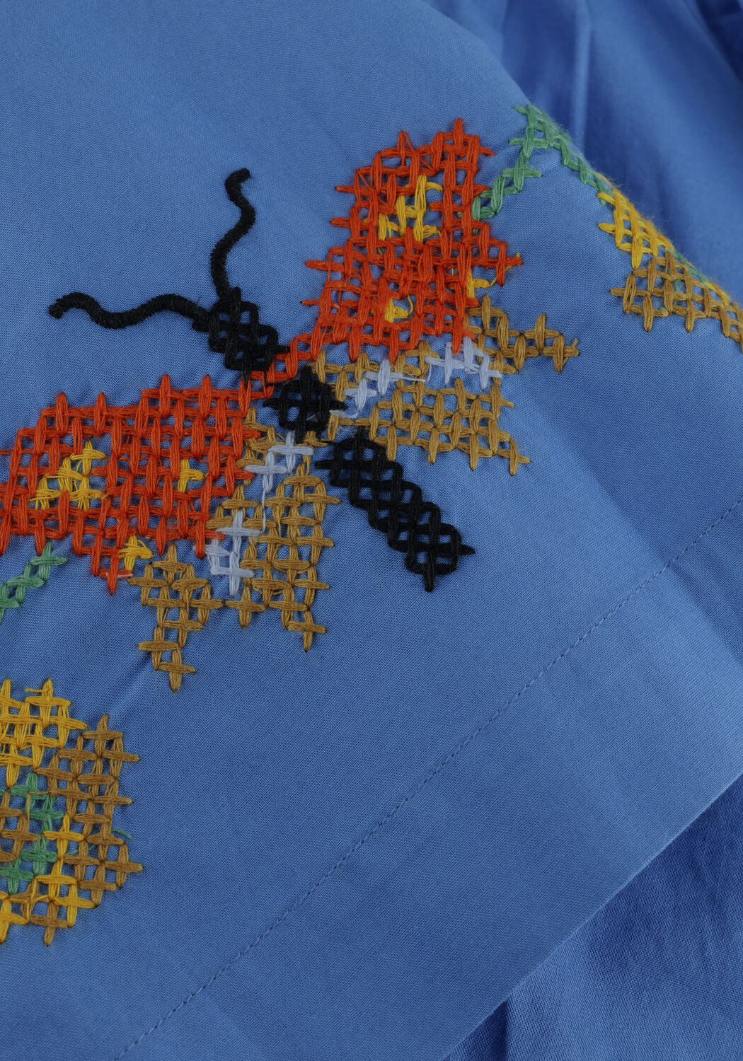 Blaue MOLO Top ROSALYN - large