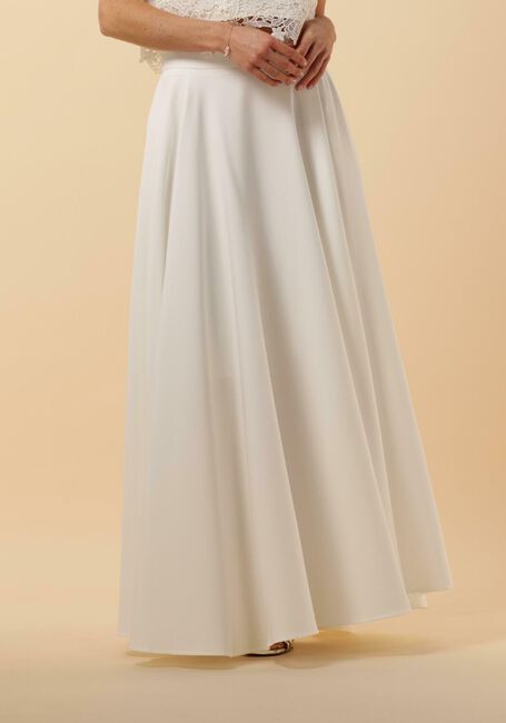 Nicht-gerade weiss Y.A.S.  YASDANIELLE HW MAXI SKIRT - large