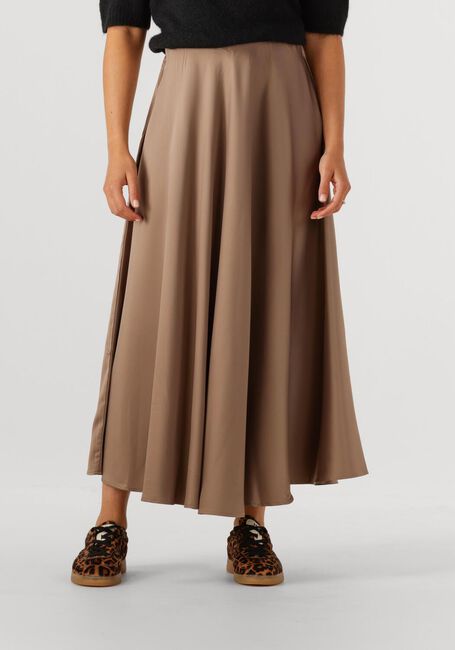 Taupe Y.A.S. Maxirock YASPELLA HW VOLUME ANKLE SKIRT - large