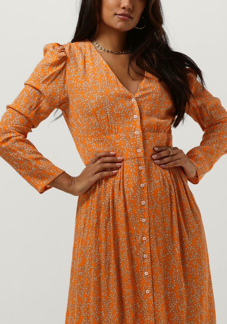 Orangene MODSTRÖM Maxikleid CORINNA MD PRINT DRESS - large