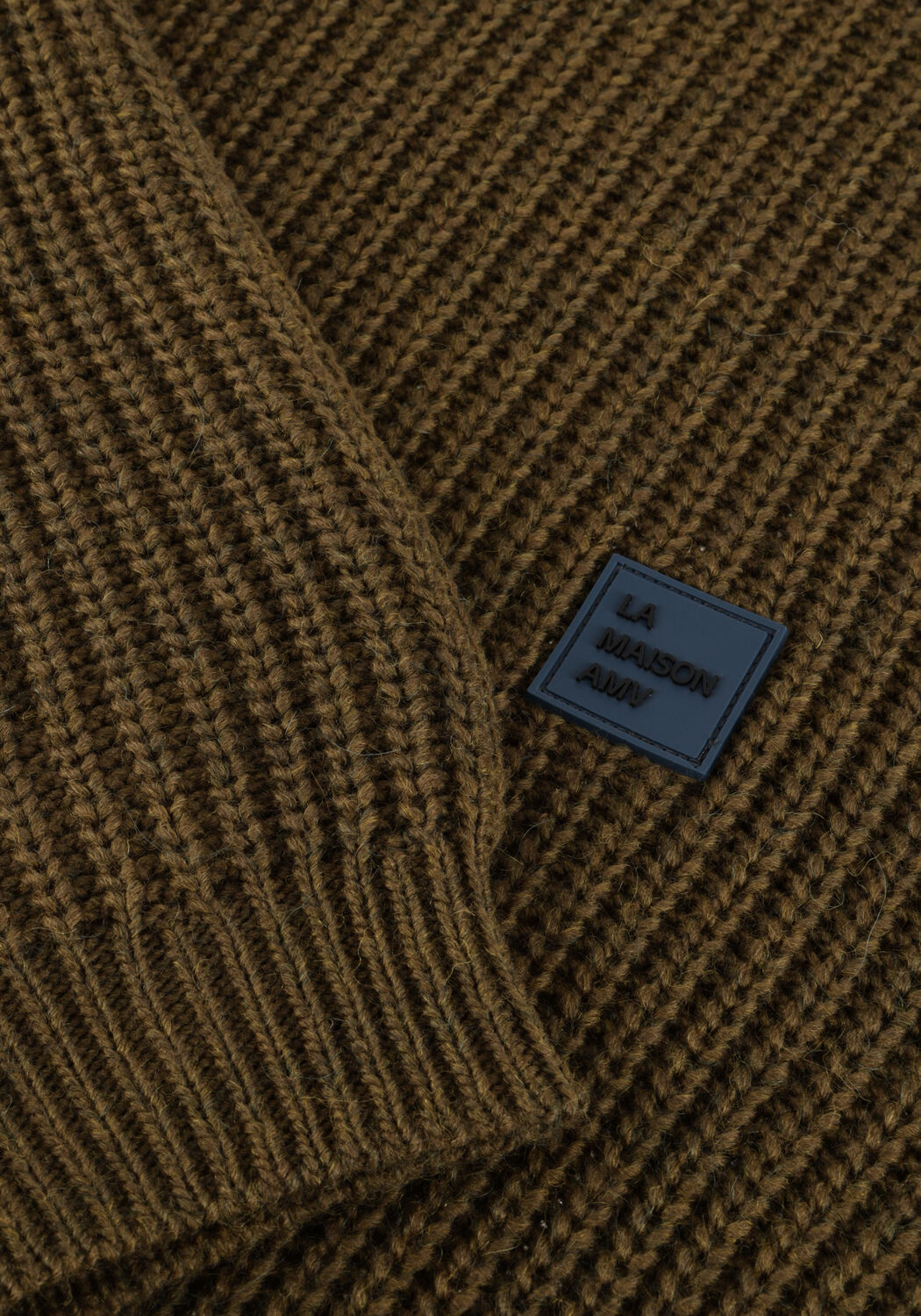 Khaki AMERICAN VINTAGE Pullover CRASHWAY CREW - large