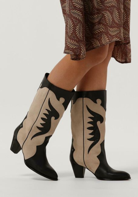 Schwarze TORAL Hohe Stiefel AIME - large