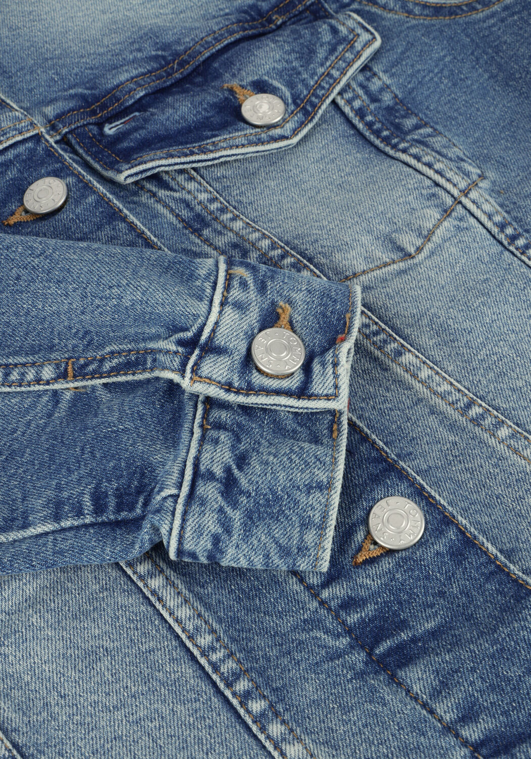 Hellblau TOMMY JEANS Jeansjacke CLASSIC TRUCKER JACKET AI8113 - large