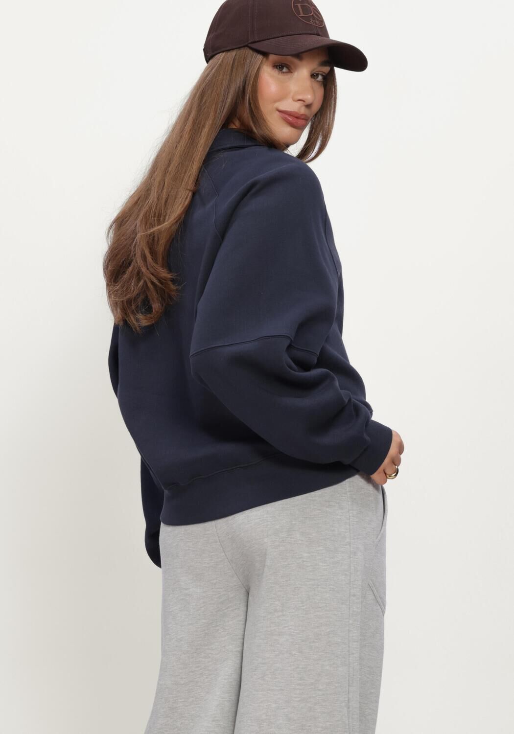 Dunkelblau DEBLON SPORTS Sweatshirt PILAR SWEATER - large