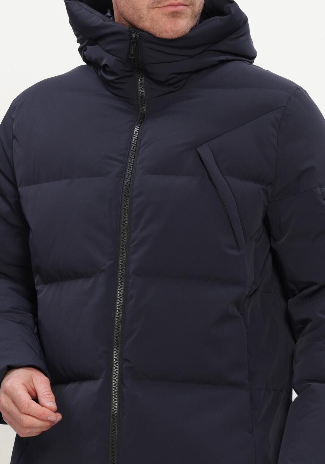 Dunkelblau GENTI Wattierte Jack CHRIS - large