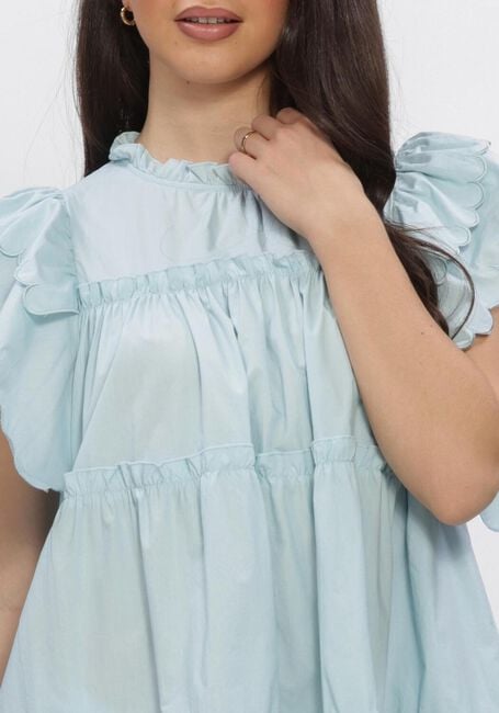 Blaue OBJECT Minikleid OBJHOPE S/L DRESS - large