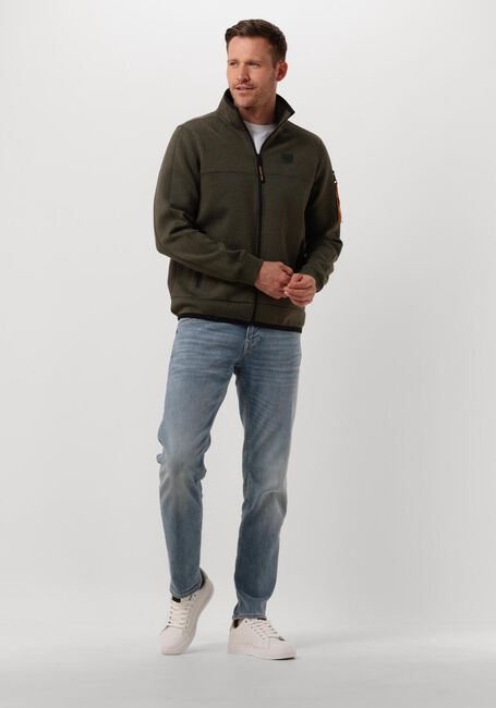 Grüne PME LEGEND Jacken ZIP JACKET INTERLOCK - large