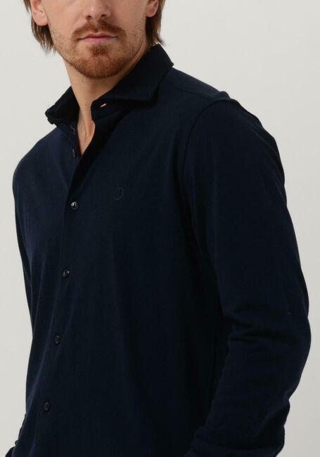 Dunkelblau DSTREZZED Casual-Oberhemd KIRK SHIRT MELANGE PIQUE - large