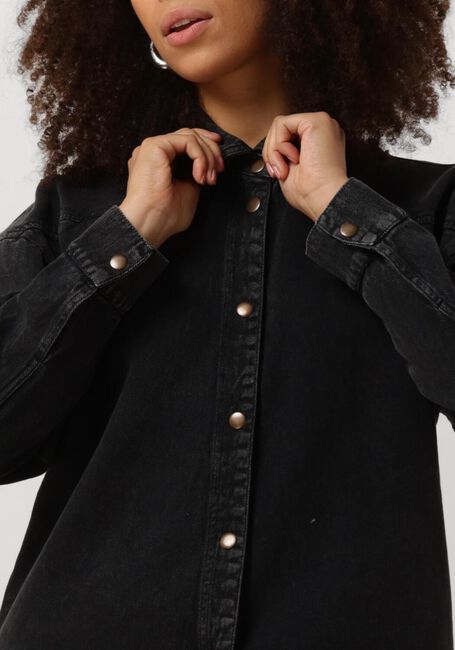 Schwarze BY-BAR Blusen MAE TWILL BLOUSE - large