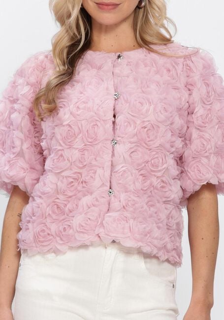 Hell-Pink NEO NOIR Blusen AISA FLOWER BLOUSE - large