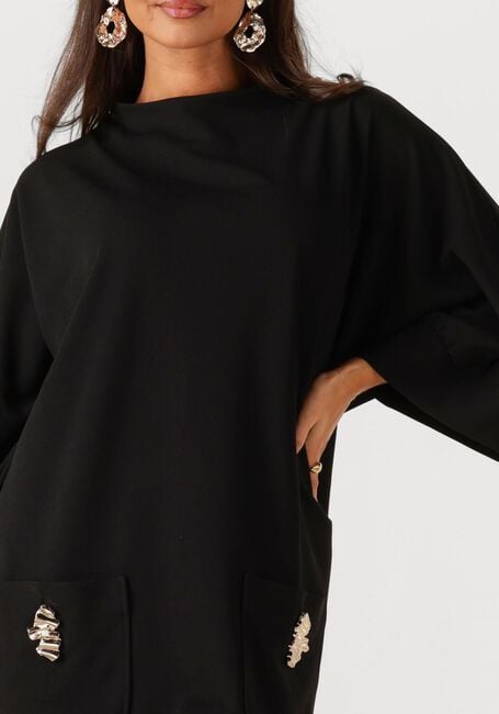 Schwarze ANA ALCAZAR Minikleid DRESS MODERN - large