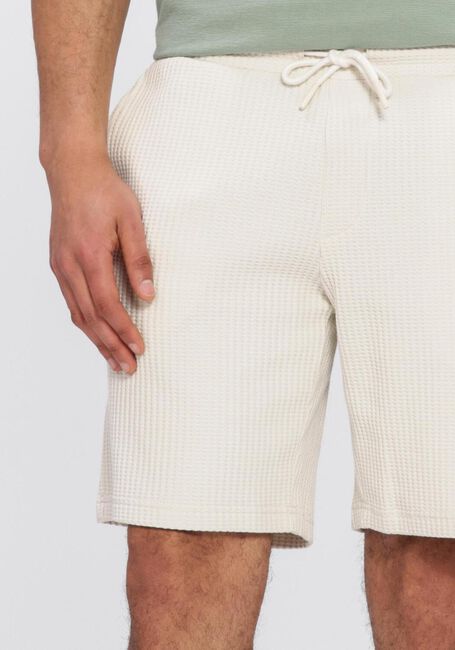 Beige DSTREZZED Kurze Hose LOGAN WAFFLE SWEATSHORT - large