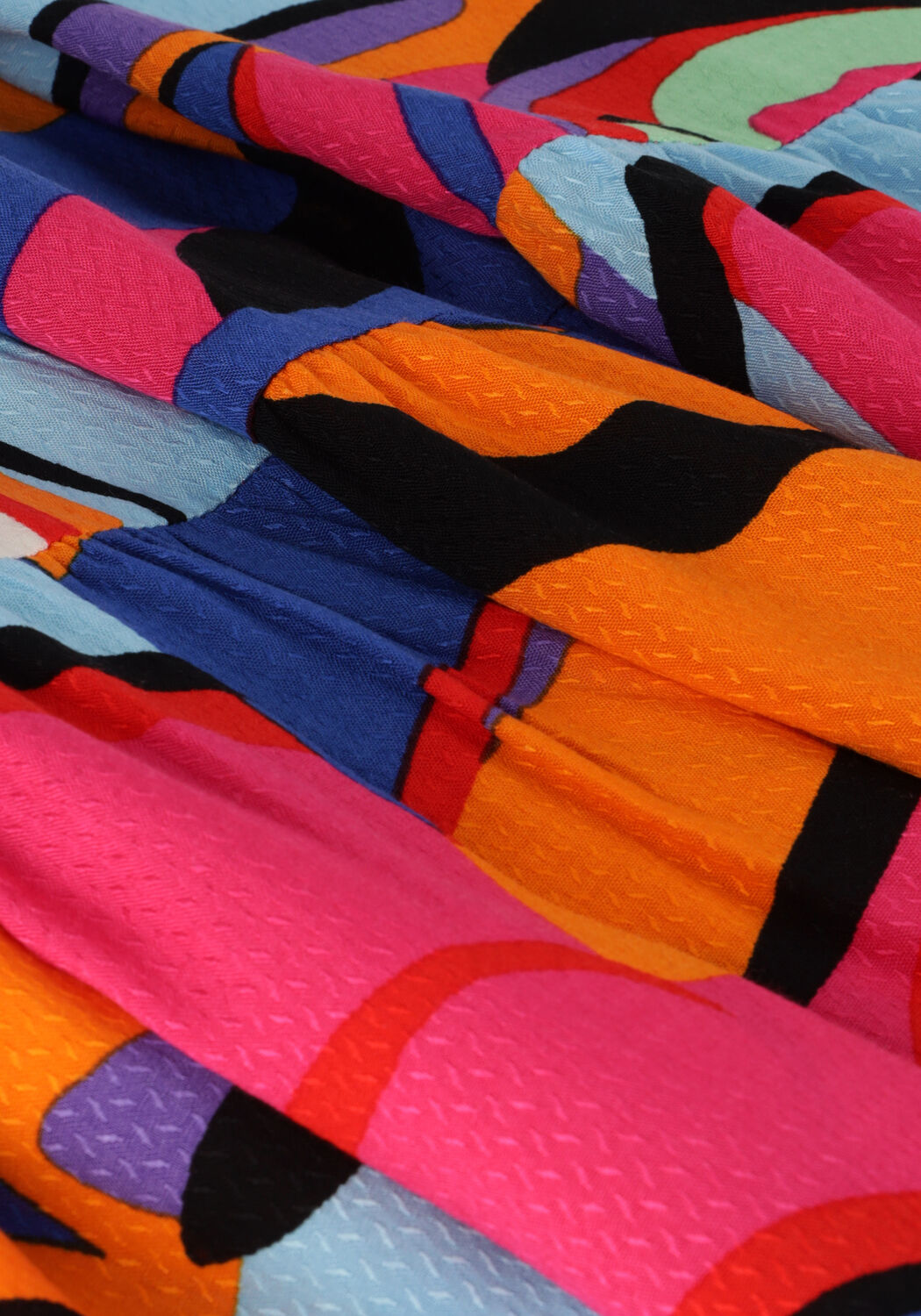 Mehrfarbige/Bunte Y.A.S. Midikleid YASALIRA LS LONG SHIRT DRESS S. NOOS - large