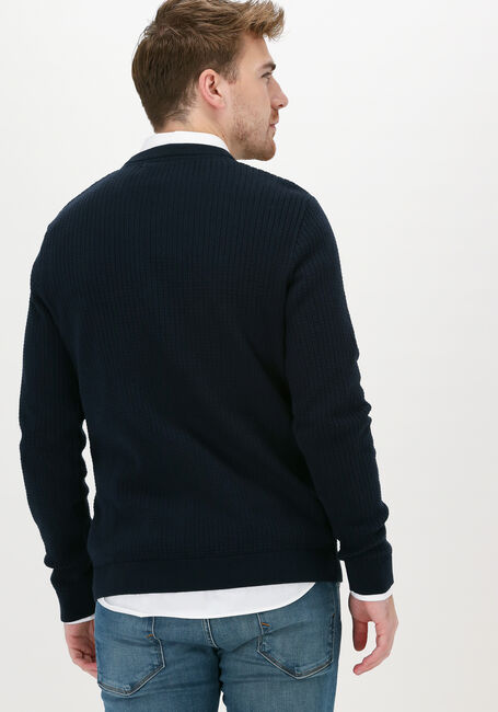 Dunkelblau SELECTED HOMME Pullover SLHCAST LS KNIT CABLE CREW B C - large