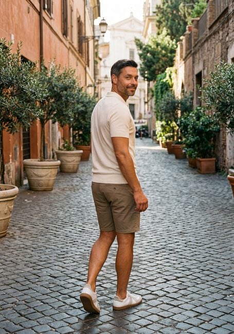 Gr&uuml;ne PROFUOMO Kurze Hose SHORT SPRTCORD - large