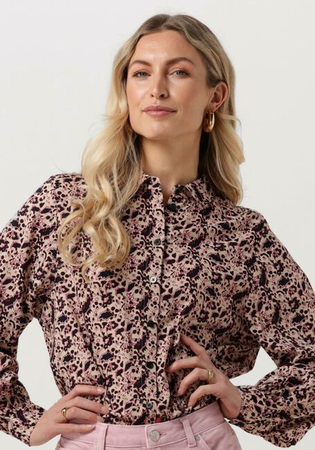 Mehrfarbige/Bunte SCOTCH & SODA Blusen PRINTED BALLOON SLEEVE SHIRT - large