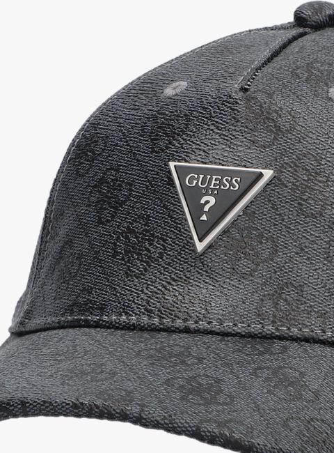 Schwarze GUESS Kappe VEZZOLA SMART BASEBALL CAP - large