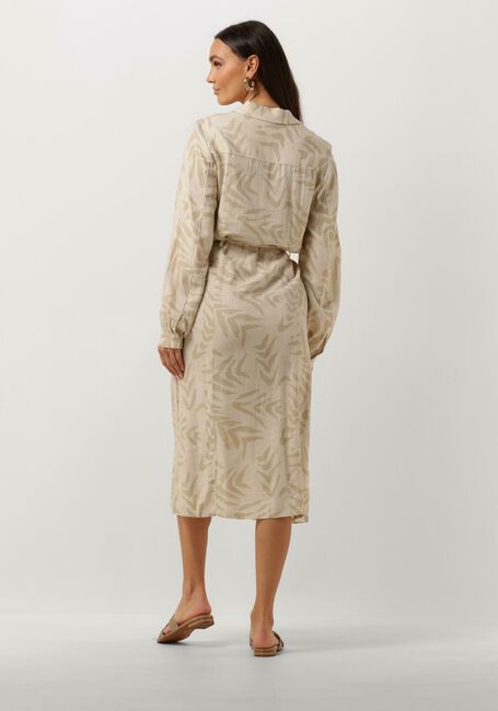 Beige OBJECT Midikleid OBJEMIRA TILDA L/S DRESS - large