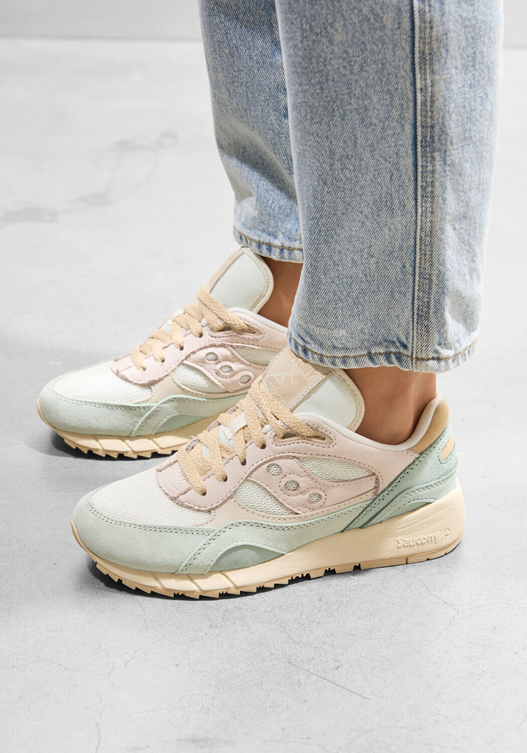 Mehrfarbige/Bunte SAUCONY Sneaker Low SHADOW 6000 - medium