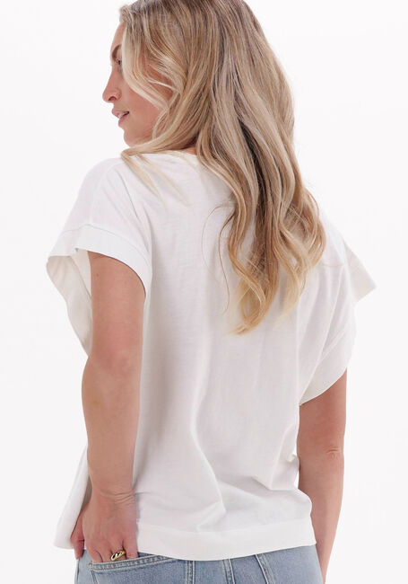 Weiße LEON & HARPER T-shirt DEDE JC00 BASIC - large