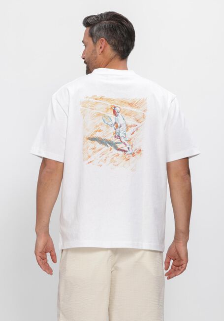 Wei&szlig;e LACOSTE T-shirt RELAXED FIT PRINTED HEAVY COTTON T-SHIRT - large