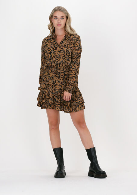 Camelfarbene ALIX THE LABEL Minirock TIGERHEAD SKIRT - large